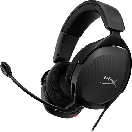 HEADSET GAMING HYPERX CLOUD STINGER 2 683L9AA BLACK 3.5MM (AURICULAR)