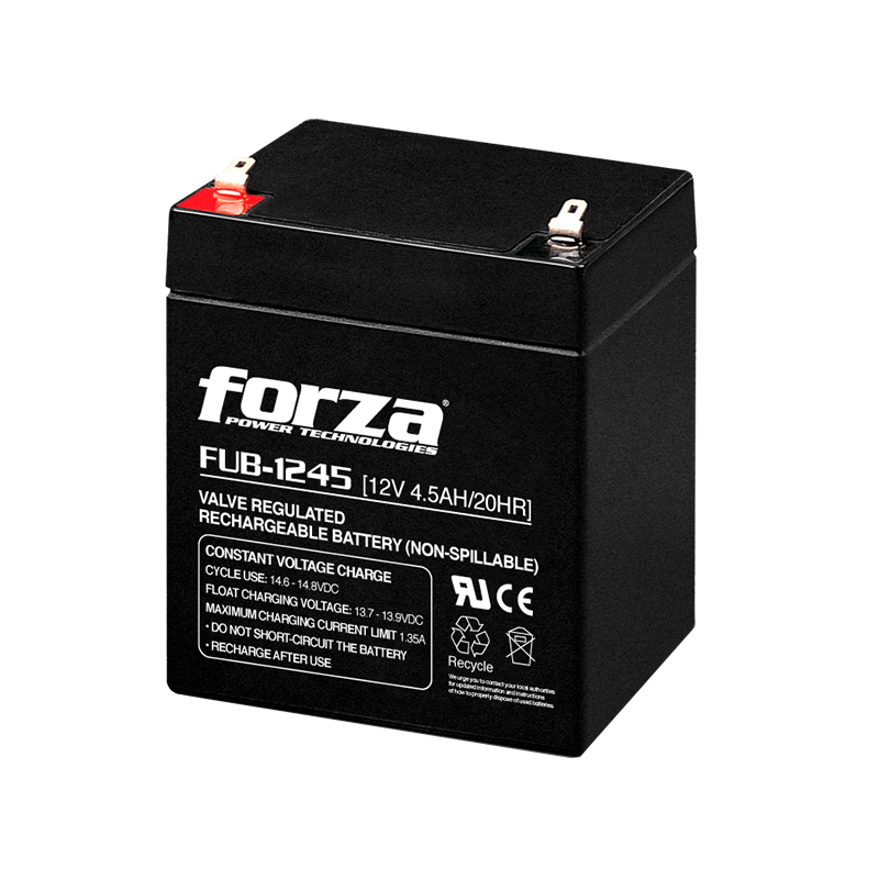 BATERIA PARA UPS FORZA 12V/4.5AH FUB-1245