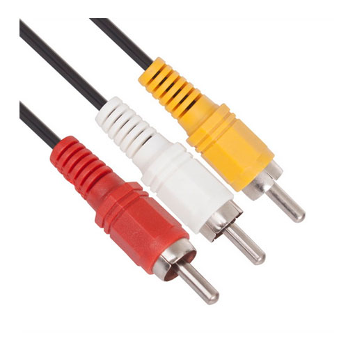 CABLE 3RCA M / 3RCA M VCOM CV033 1.5MTS