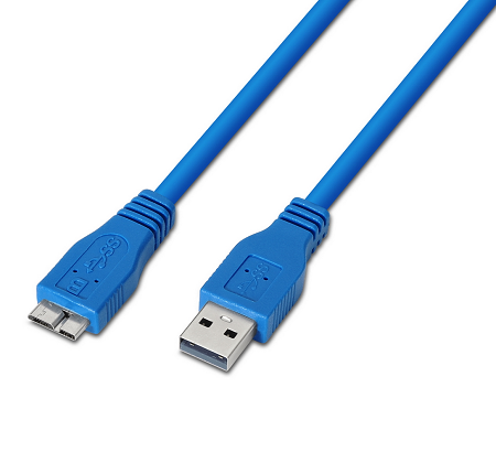 CABLE VCOM USB 3.0 TIPO A MACHO MICRO B MACHO CU311-3.0