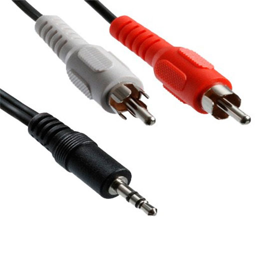 CABLE DE AUDIO IMEXX 3.5mm A RCA IME-15139