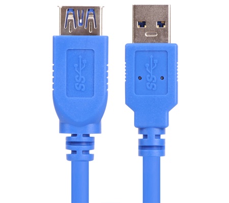 CABLE EXTENSION USB A-MACHO / A-HEMBRA VCOM CU302-3M