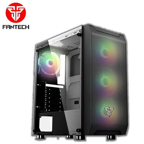 CASE GAMER DE MEDIA TORRE RGB AERO CG80 BLACK