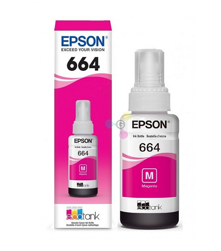 BOTE DE TINTA EPSON T664 MAGENTA T664320-AL