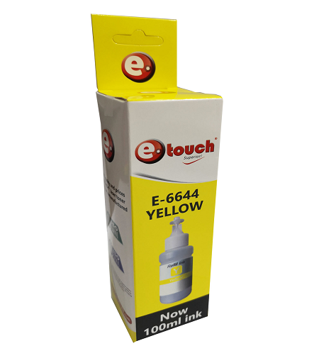 BOTE DE TINTA ETOUCH E-6644 100ML AMARILLO SERIE L EPSON