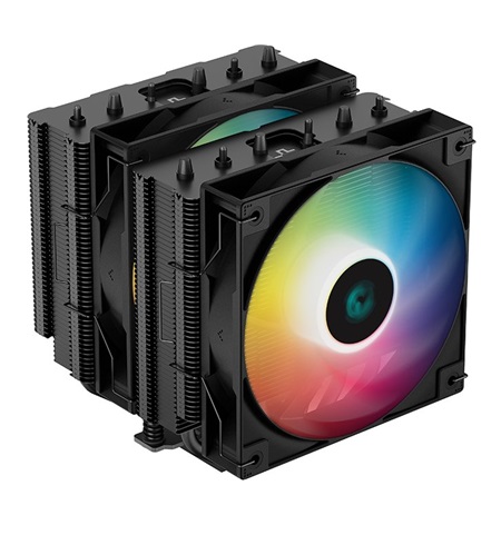 DISIPADOR DEEPCOOL AG620 BK ARGB 120MM DOBLE AG620-BKANMN-G2 BLACK