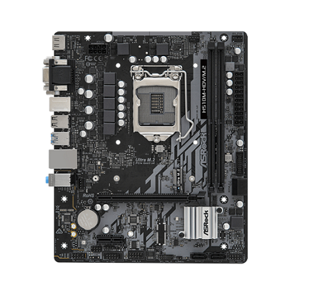 MOTHERBOARD ASROCK H510M-HDV/M.2 LGA1200 DDR4 10ª Y 11ª GENERACION 90-MXBM00-A0UAYZ