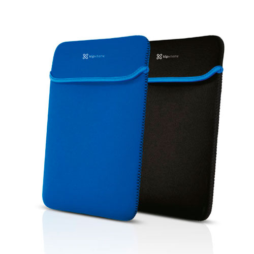 FUNDA PARA PORTATIL KLIP XTREME REVERSIBLE BLUE/BLACK 14" KNS-214BL