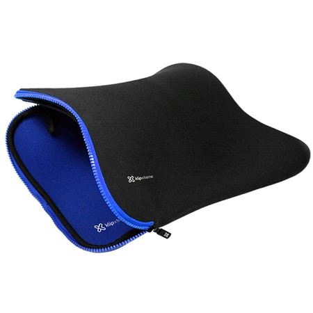 FUNDA PARA PORTATIL KLIP XTREME REVERSIBLE BLUE/BLACK 15.6" KSN-115BL