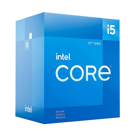 PROCESADOR INTEL CORE i5-12400F 2.5GHZ 18MB LGA1700 12° GEN BX8071512400F SIN GRAFICOS