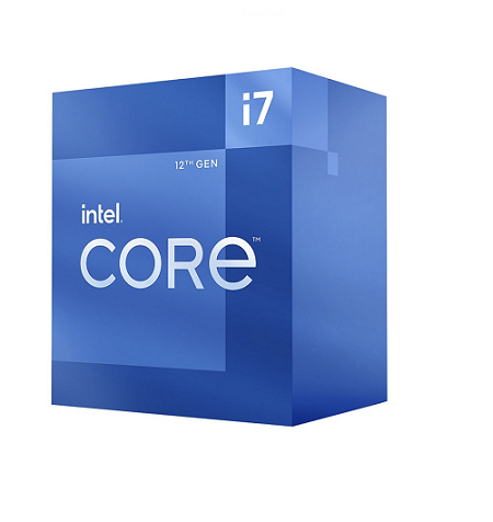 PROCESADOR INTEL CORE i7-12700 2.1GHZ 25MB SOKET LGA1700 12° GEN BX8071512700