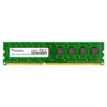 MEMORIA RAM ADATA DDR3L, 1600MHZ 4GB DIMM, ADDX1600W4G11-SPU