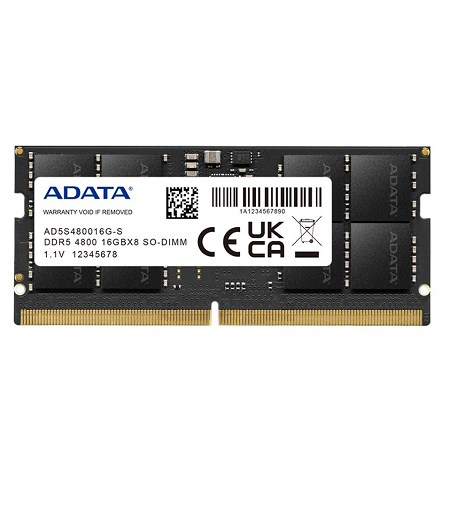 MEMORIA RAM ADATA DDR5 4800 MHz 16GB/ SO-DIMM AD5S480016G-S 