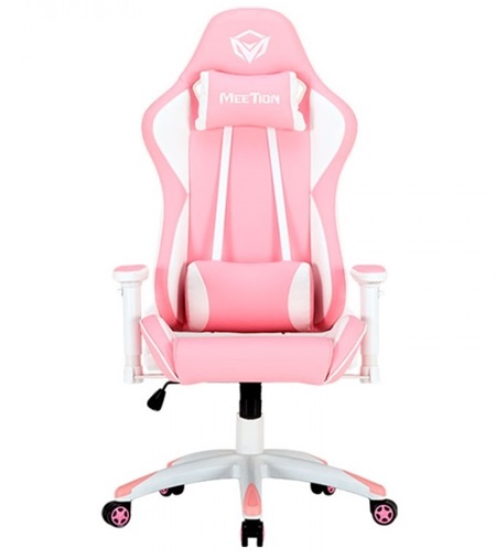 SILLA GAMER MEETION MT-CHR16 ROSADA 