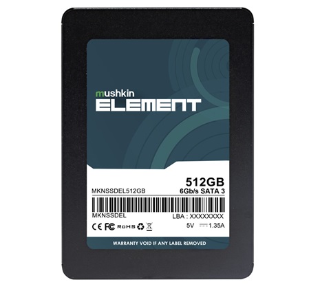 SSD MUSHKIN ELEMENT 512GB MKNSSDEL512GB7MM