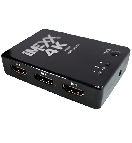 SWITCH IMEXX HDMI 1 IN 3 OUT 1080P/ HD/4K/2K IME-35205