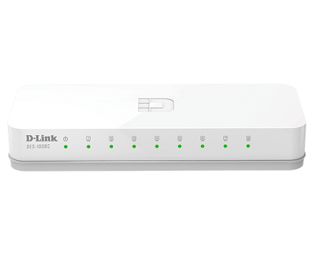 SWITCH 8 PUERTOS D-LINK DES-1008C 10/100MPS