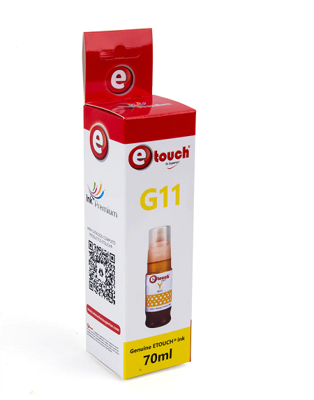 BOTELLA TINTA ETOUCH SERIE G11 AMARILLO 70ML