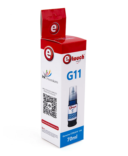 BOTELLA TINTA ETOUCH SERIE G11 CYAN 70ML