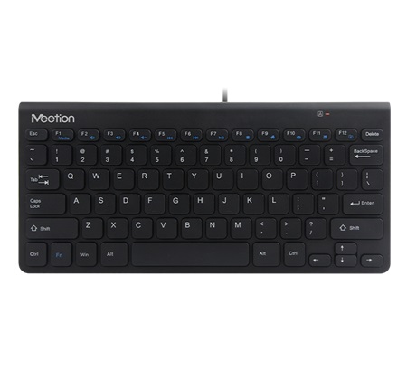 TECLADO USB MEETION K400 BLACK