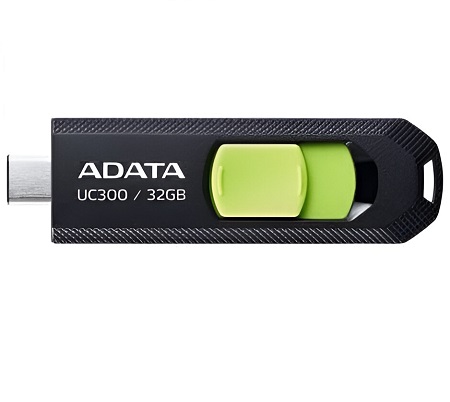 MEMORIA USB ADATA 32GB UC300 TIPO-C ACHO-UC300-32G-RBK/GN