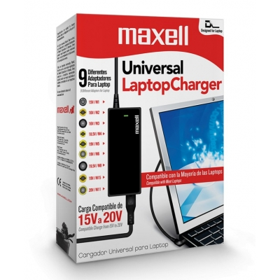 CARGADOR UNIVERSAL MAXELL ULC-100 PARA PORTATIL 