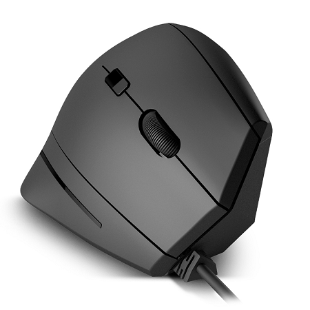 MOUSE VERTICAL KLIP XTREME USB ULTRA ERGONOMICO KMO-505