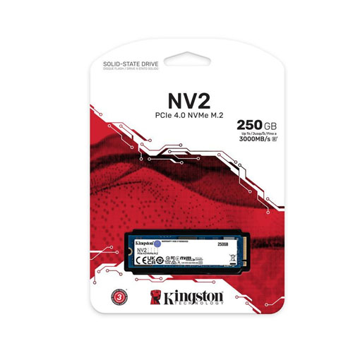 SSD KINGSTON PCIe NVMe™ NV2 M.2 250 GB 
SNV2S/250G 