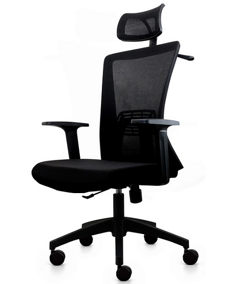 SILLA DE OFICINA ERGONOMICA FANTECH OC-A258 BLACK 