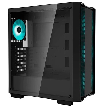 CASE GAMING DEEPCOOL CC560 ARGB MEDIA TORRE 4 VENTILADORES ARGB R-CC560-BKTAA4 BLACK