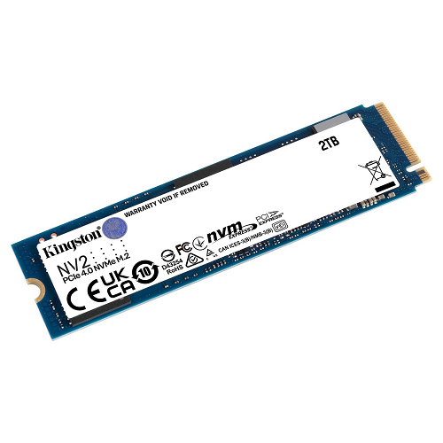 SSD KINGSTON PCIe NVMe™ NV2 M.2 2 TB 
SNV2S/2000G 