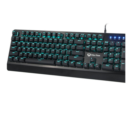 TECLADO MECANICO GAMING RGB USB MEETION MK01