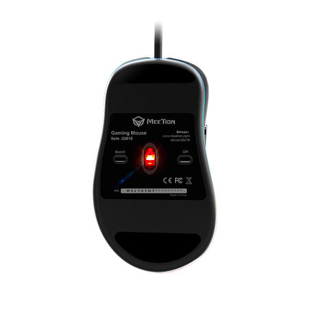 MOUSE GAMING MEETION USB GM19 RGB